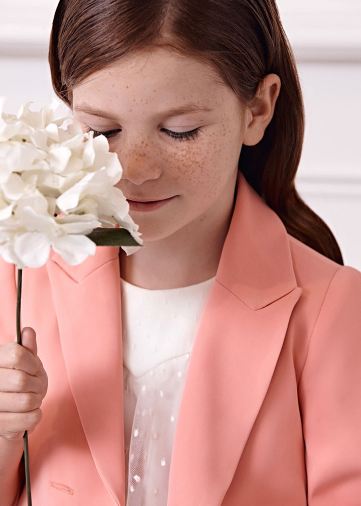 Completo ABEL E LULA da BAMBINA - Salmone