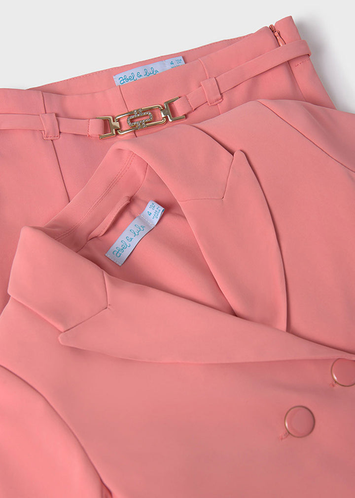 Completo ABEL E LULA da BAMBINA - Salmone