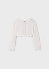 ABEL AND LULA Baby Girl's Shrug - Cream