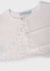 ABEL AND LULA Baby Girl's Shrug - Cream