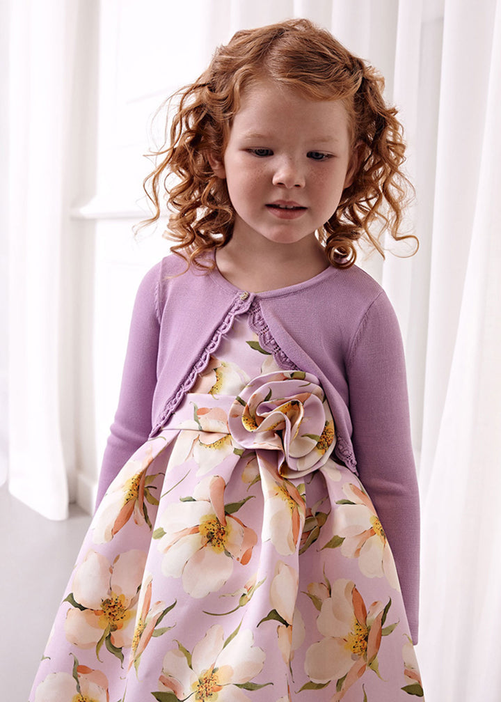 ABEL E LULA Baby Girl's Shrug - MALLOW