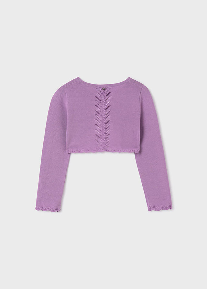 ABEL E LULA Baby Girl's Shrug - MALLOW