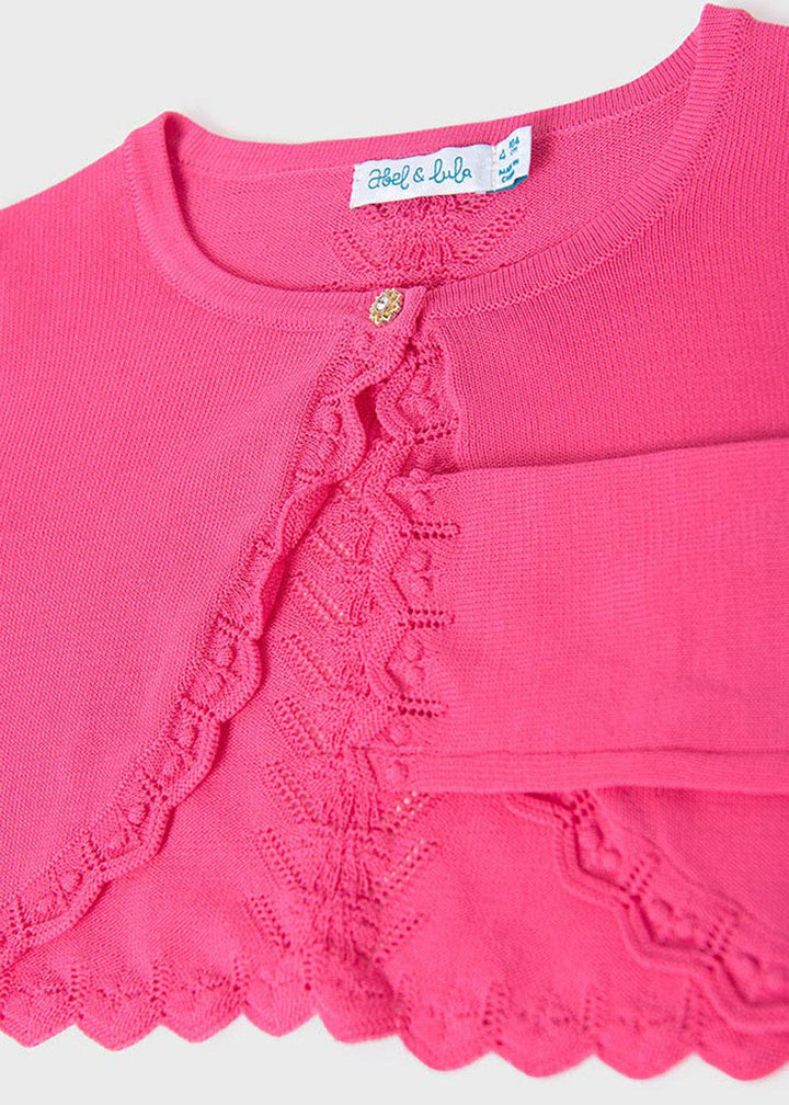 ABEL E LULA Baby Girl's Shrug - Fuchsia