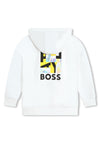 Felpa BOSS da BAMBINO - Bianco