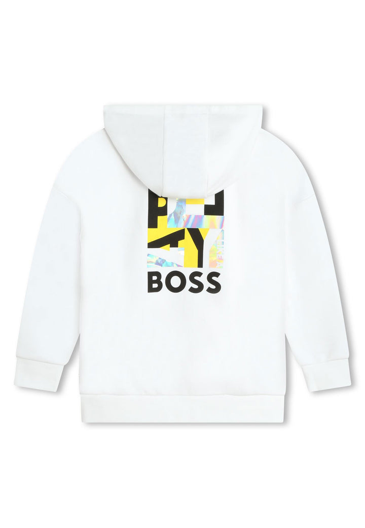 Felpa BOSS da BAMBINO - Bianco