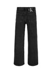 Jeans CALVIN KLEIN JEANS for GIRLS - Optic Washed Black