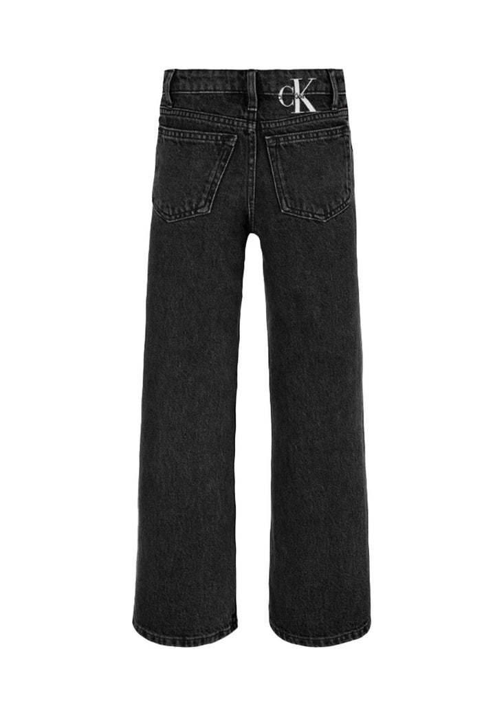 Jeans CALVIN KLEIN JEANS for GIRLS - Optic Washed Black