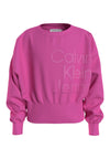 Felpa CALVIN KLEIN JEANS da BAMBINA - Pink Amour