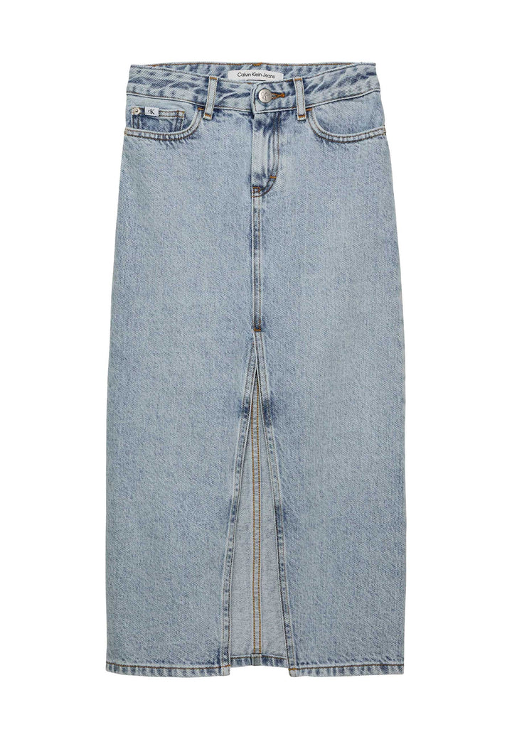 Gonna CALVIN KLEIN JEANS da BAMBINA - Powder Blue