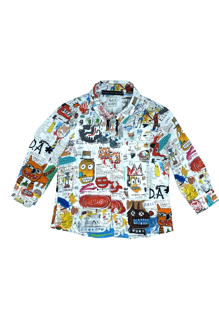 DANIELE ALESSANDRINI CHILDREN'S Shirt - WHITE