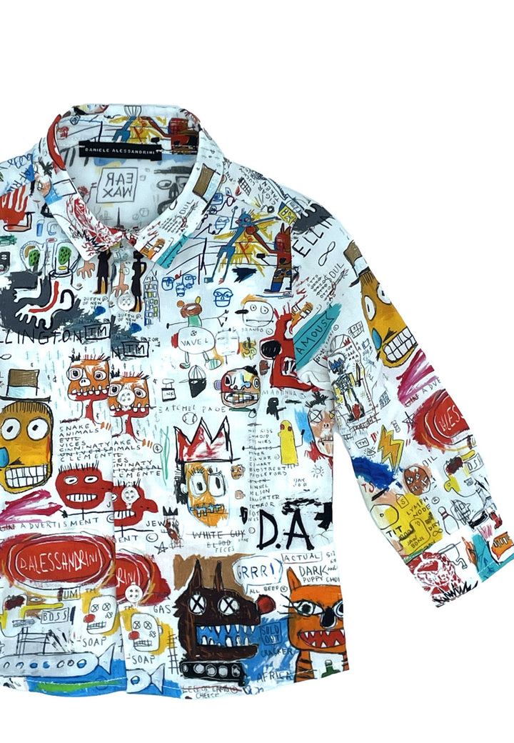 DANIELE ALESSANDRINI CHILDREN'S Shirt - WHITE