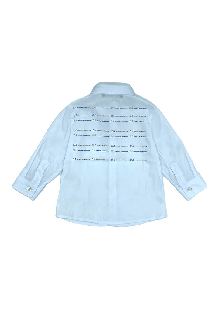 DANIELE ALESSANDRINI CHILDREN'S Shirt - WHITE