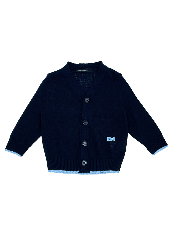 Cardigan DANIELE ALESSANDRINI da BAMBINO - NAVY