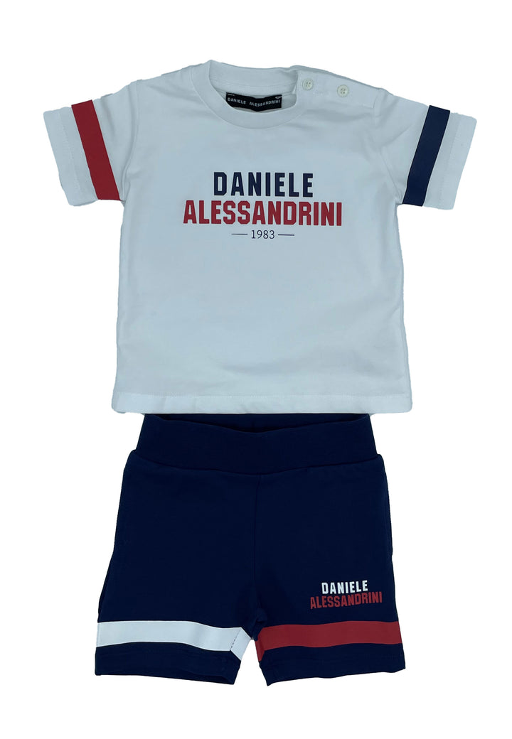 DANIELE ALESSANDRINI CHILDREN'S SET - WHITE