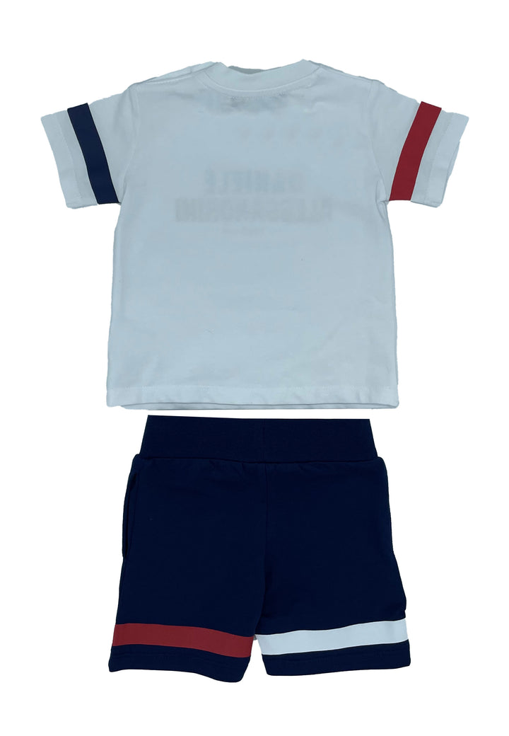 DANIELE ALESSANDRINI CHILDREN'S SET - WHITE