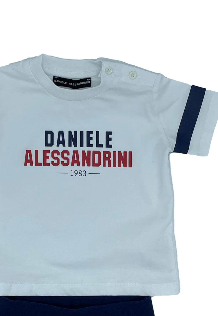 DANIELE ALESSANDRINI CHILDREN'S SET - WHITE