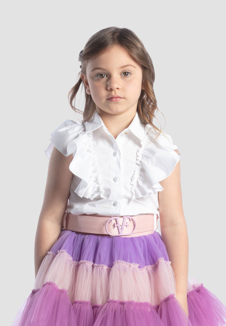 FUN & FUN Shirt for GIRLS - Off white