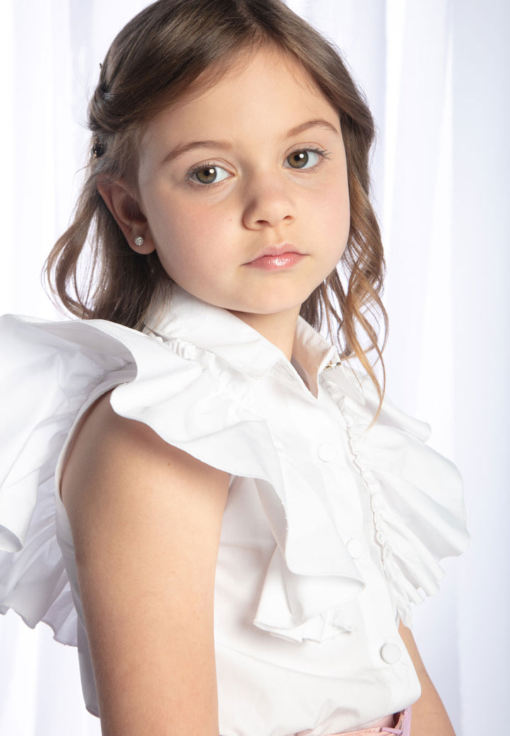 FUN & FUN Shirt for GIRLS - Off white