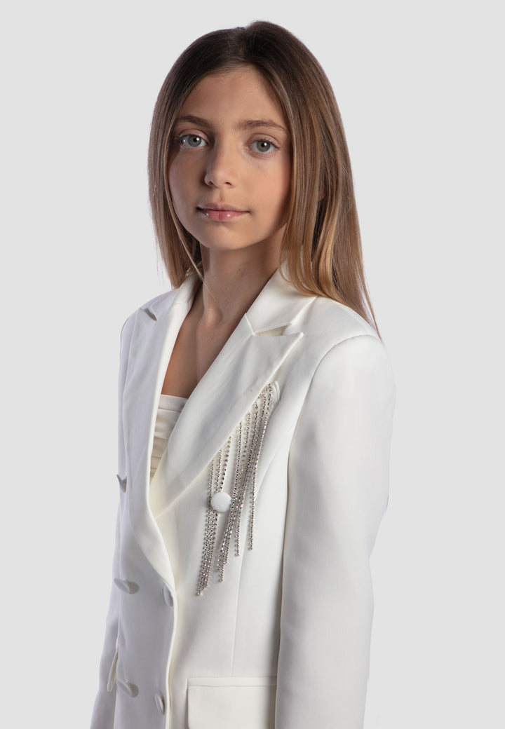 Giacca FUN & FUN da BAMBINA - Off white