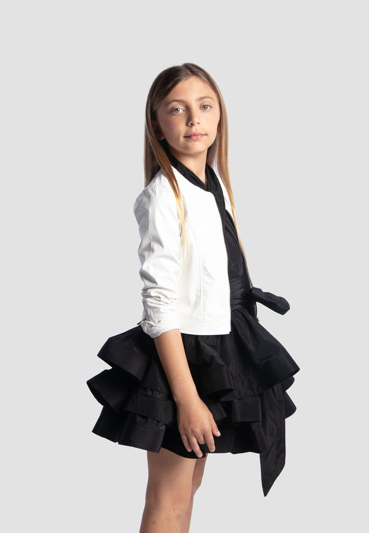 Giubbotto FUN & FUN da BAMBINA - Off white