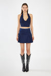 Gonna GLAMOROUS da DONNA - INDIGO BLUE