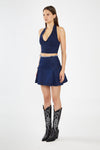 Gonna GLAMOROUS da DONNA - INDIGO BLUE