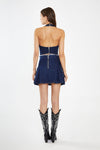 Gonna GLAMOROUS da DONNA - INDIGO BLUE