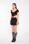 Gonna GLAMOROUS da DONNA - Black