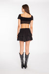 Gonna GLAMOROUS da DONNA - Black