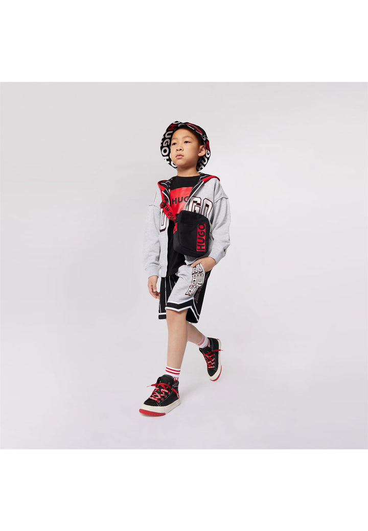 Felpa HUGO da BAMBINO - Grigio