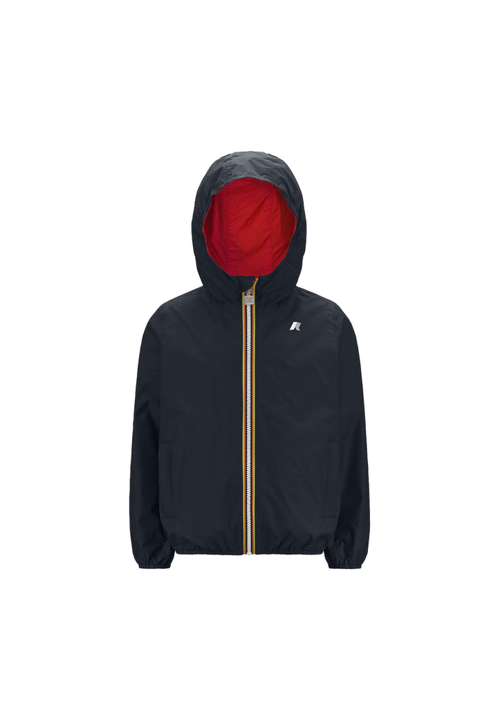 Giubbotto K-WAY da BAMBINO - Blue Depth - Red