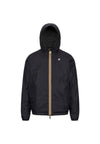 Giubbotto K-WAY da BAMBINO - Black Pure - Green
