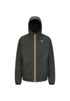 Giubbotto K-WAY da BAMBINO - Black Pure - Green