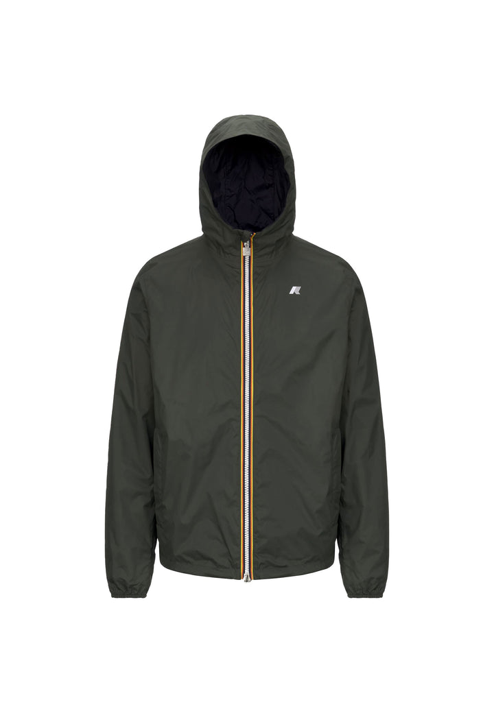 Giubbotto K-WAY da BAMBINO - Black Pure - Green