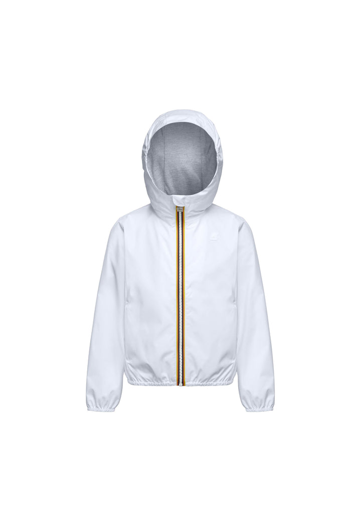 Giubbotto K-WAY da BAMBINA - WHITE