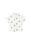 MAYORAL Shirt for CHILDREN - White/banana