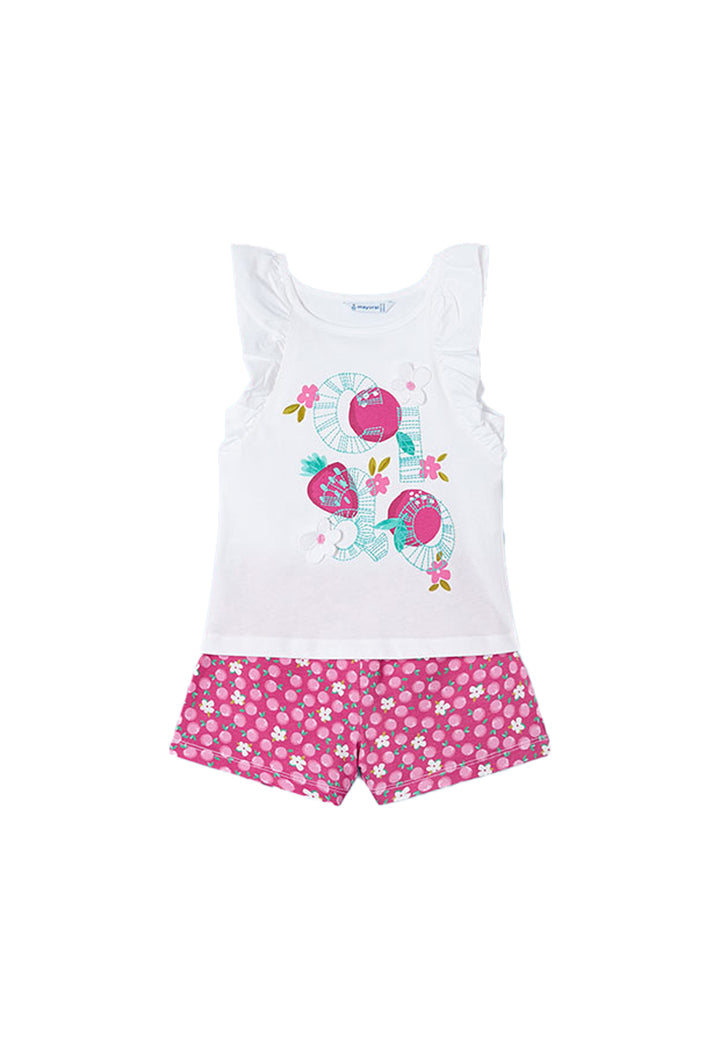 MAYORAL Set for GIRL - Fuchsia