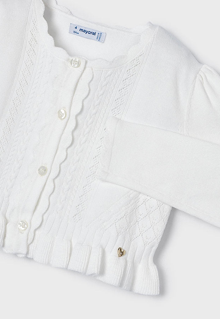 MAYORAL Cardigan for GIRL - Ecru