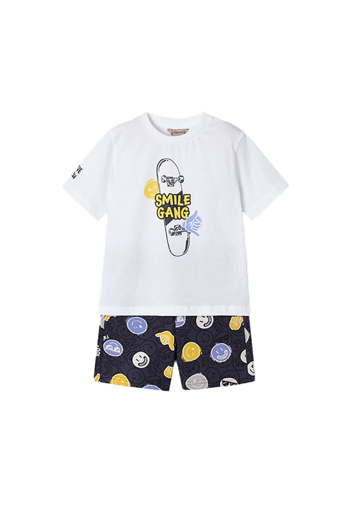 MAYORAL CHILDREN'S SET - White/Uni