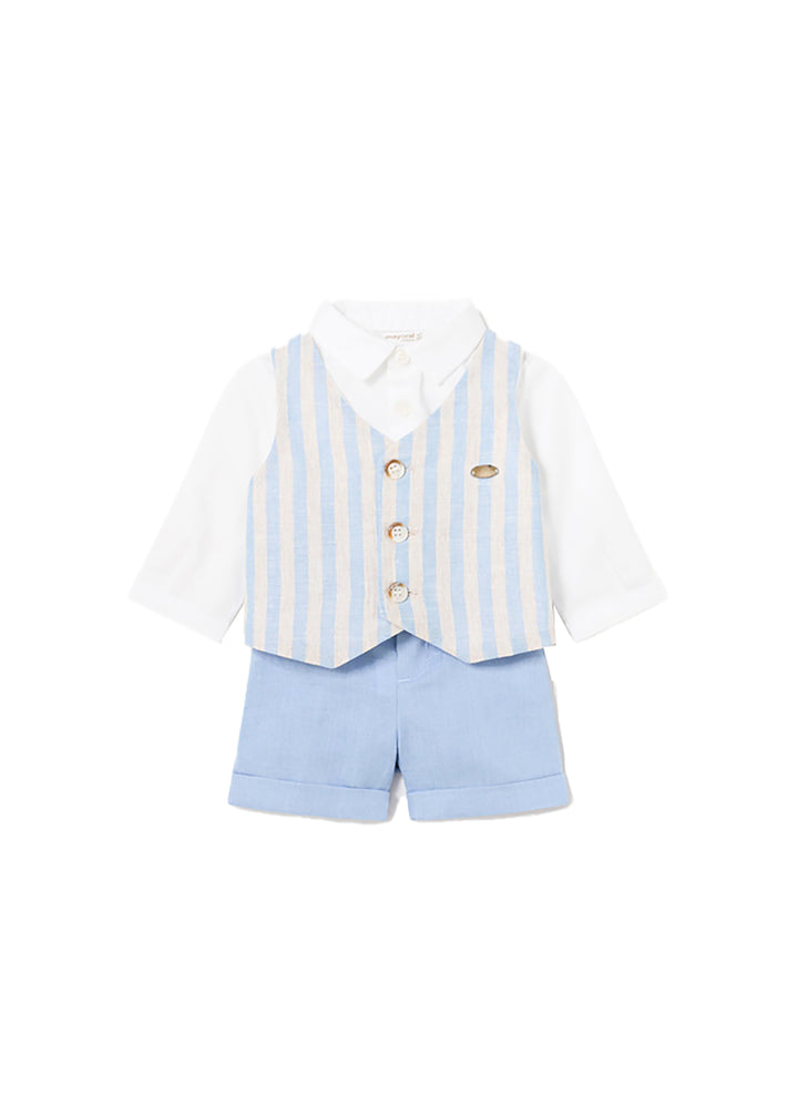 MAYORAL NEWBORN Baby Set - Light Blue