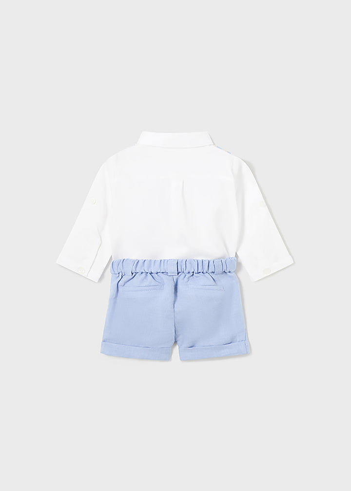 MAYORAL NEWBORN Baby Set - Light Blue