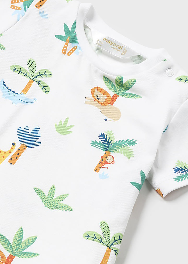 MAYORAL NEWBORN Baby Set - Green Blue