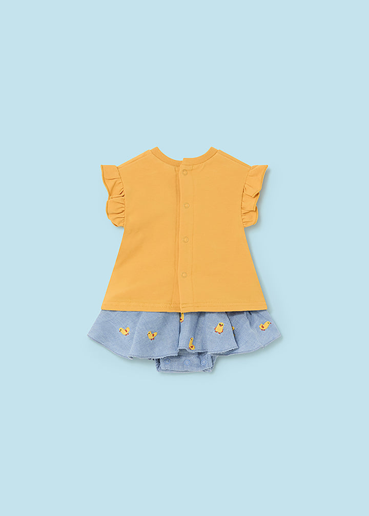BABY GIRL MAYORAL NEWBORN outfit - CORN