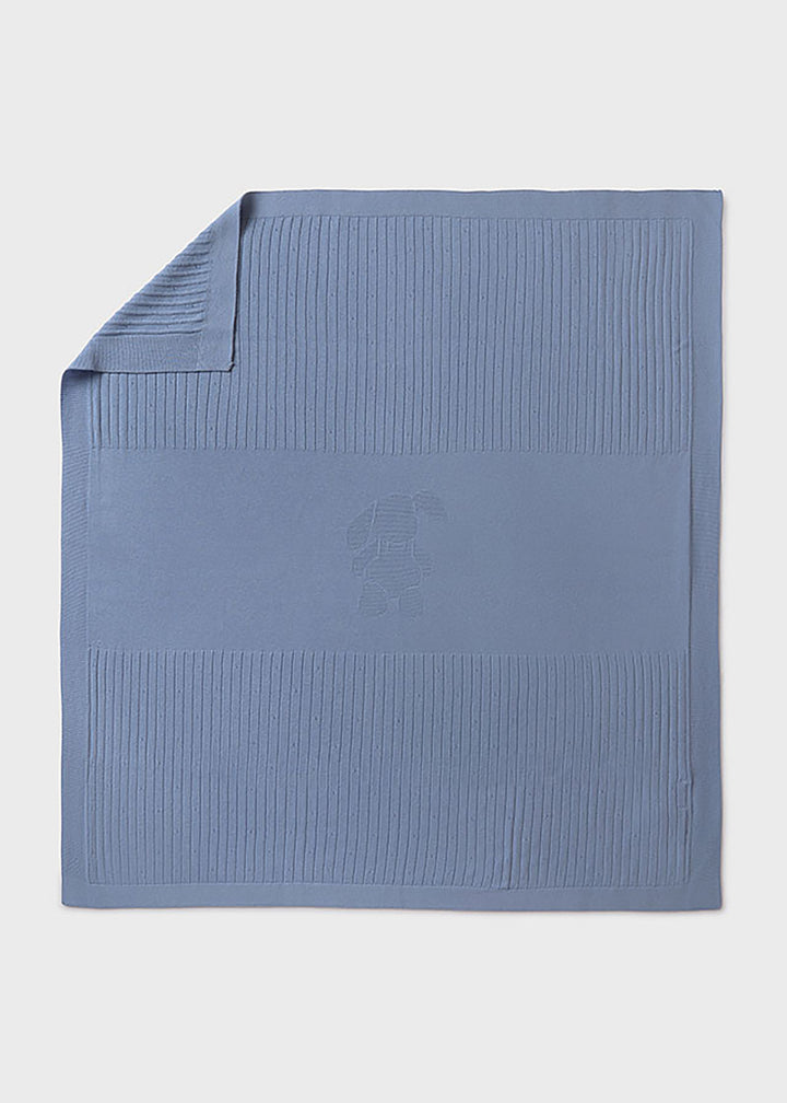 MAYORAL NEWBORN Blanket for NEWBORNS - Blue