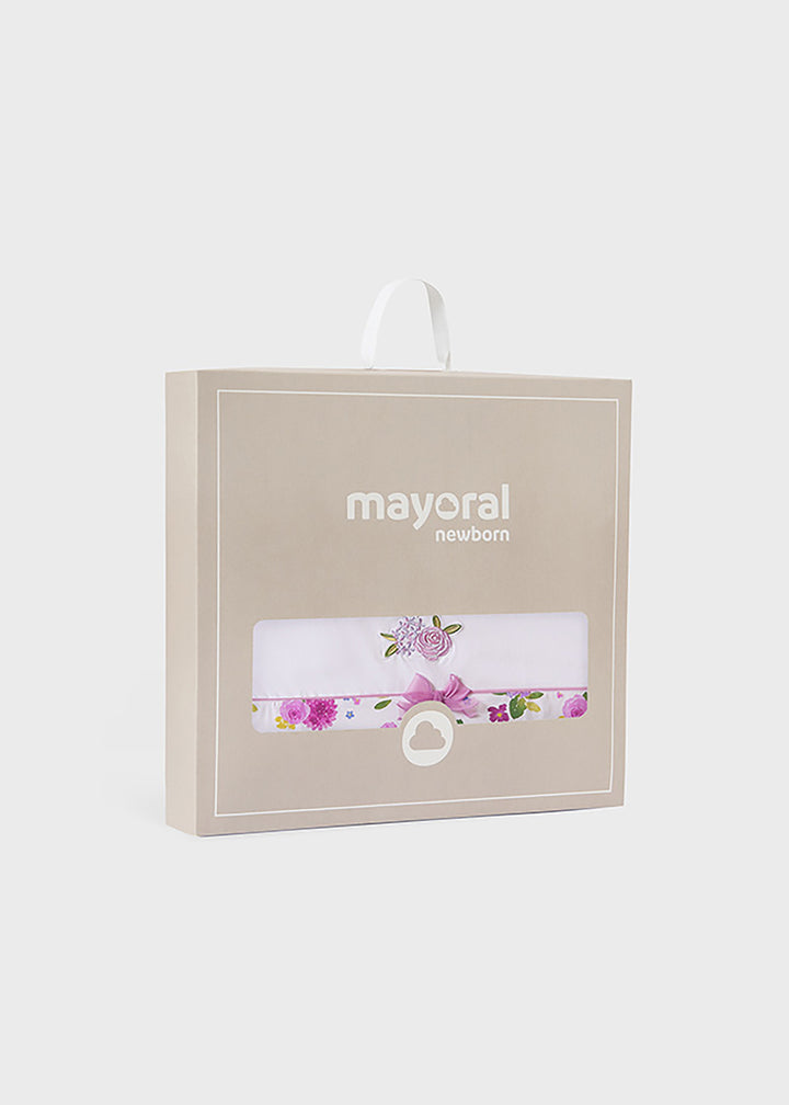 MAYORAL NEWBORN Blanket for NEWBORNS - Pink