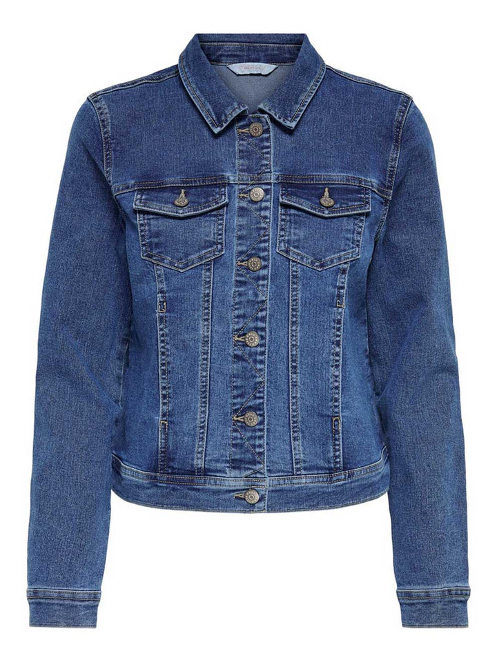 Giubbotto ONLY da DONNA - MEDIUM BLUE DENIM