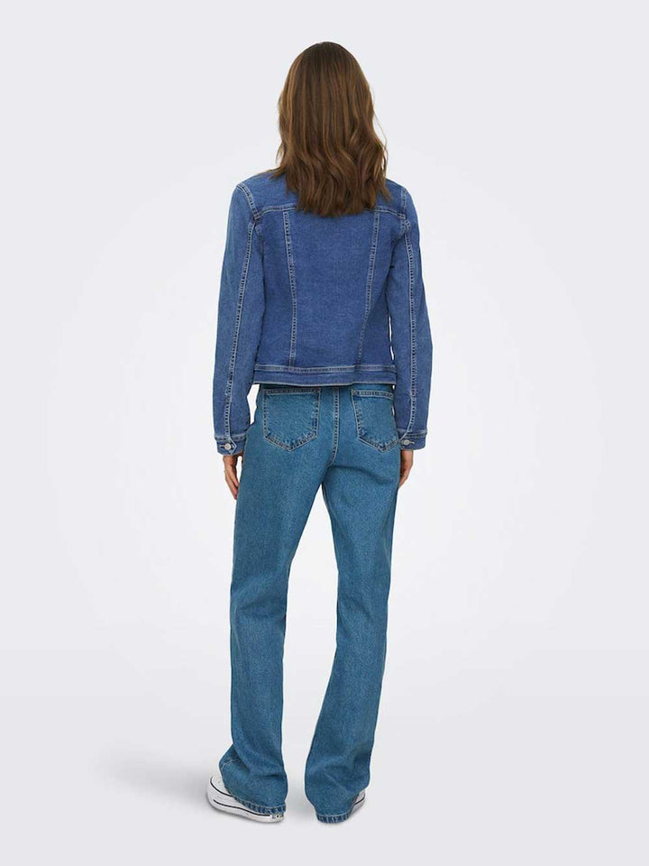 Giubbotto ONLY da DONNA - MEDIUM BLUE DENIM