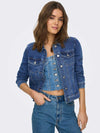 Giubbotto ONLY da DONNA - MEDIUM BLUE DENIM
