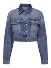 Giubbotto ONLY da DONNA - MEDIUM BLUE DENIM