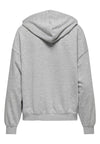 Felpa ONLY da DONNA - Light Grey Melange